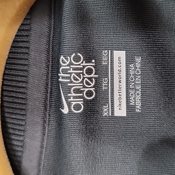 Men's Gray Nike Sports Zip-Up Jacket XXL Preloved - Picture 7 of 7